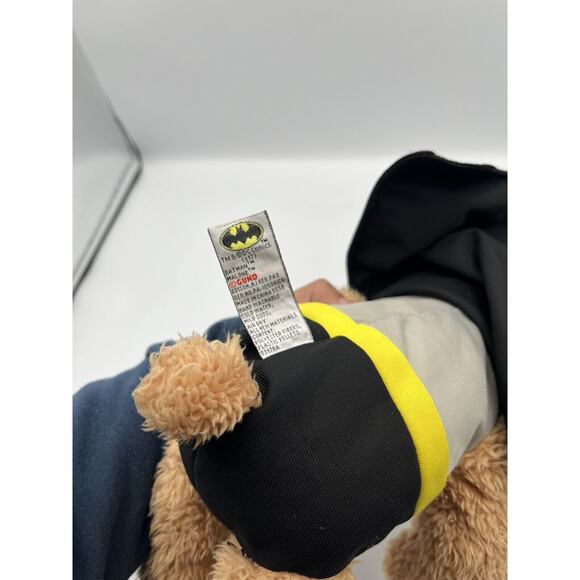 Large Gund Batman Plush Teddy Bear 21” Long Used - Picture 4 of 6